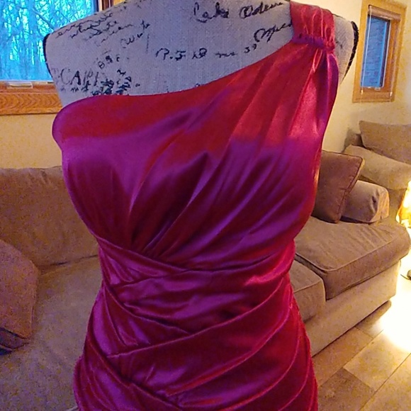 Bisou Bisou bodycon red dress 6 - Picture 2 of 6